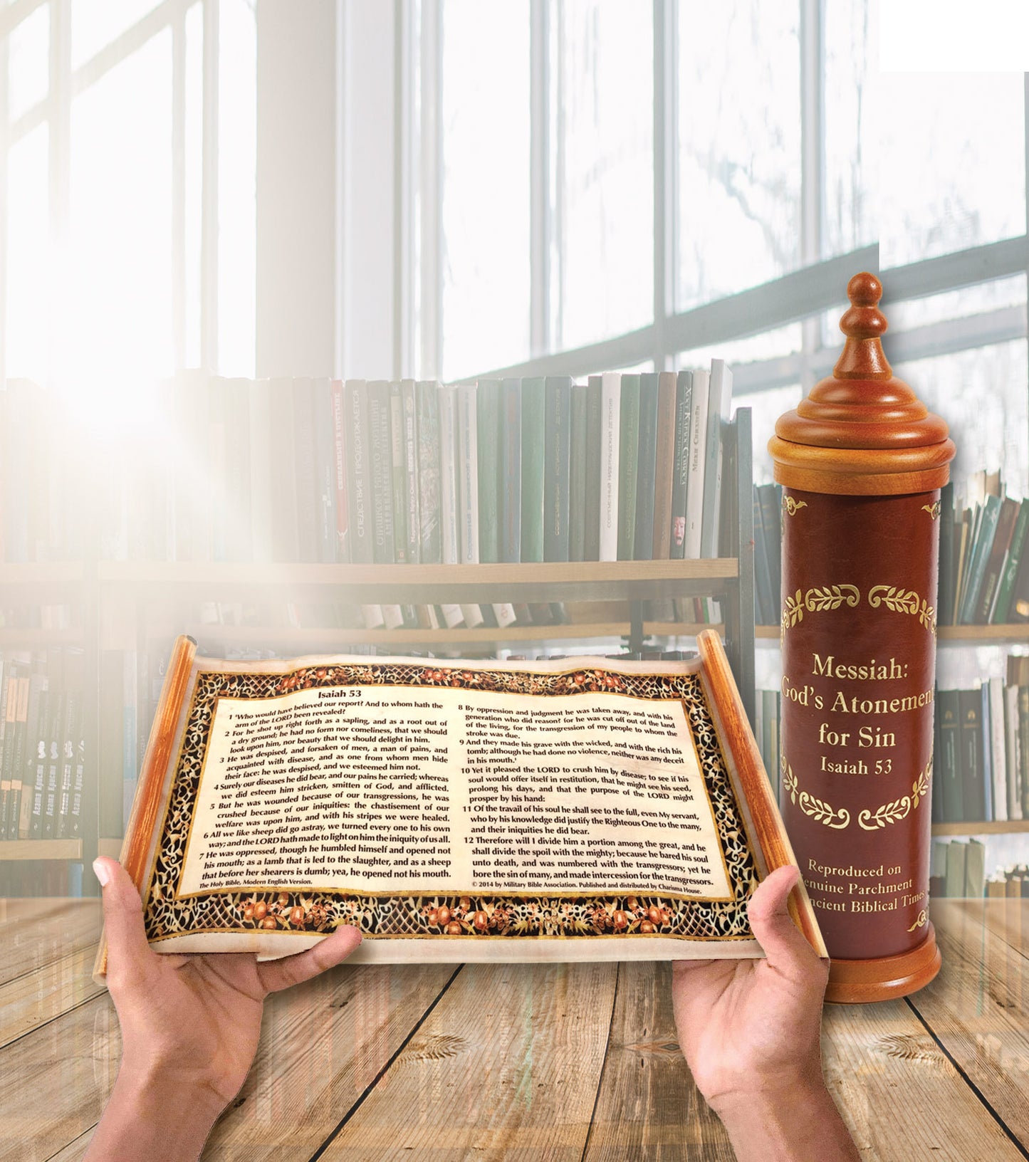 Isaiah 53 Scripture Scroll