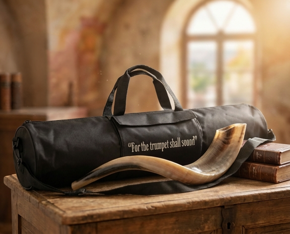 Extra Large Yemenite Shofar Bag - Holy Land Gifts