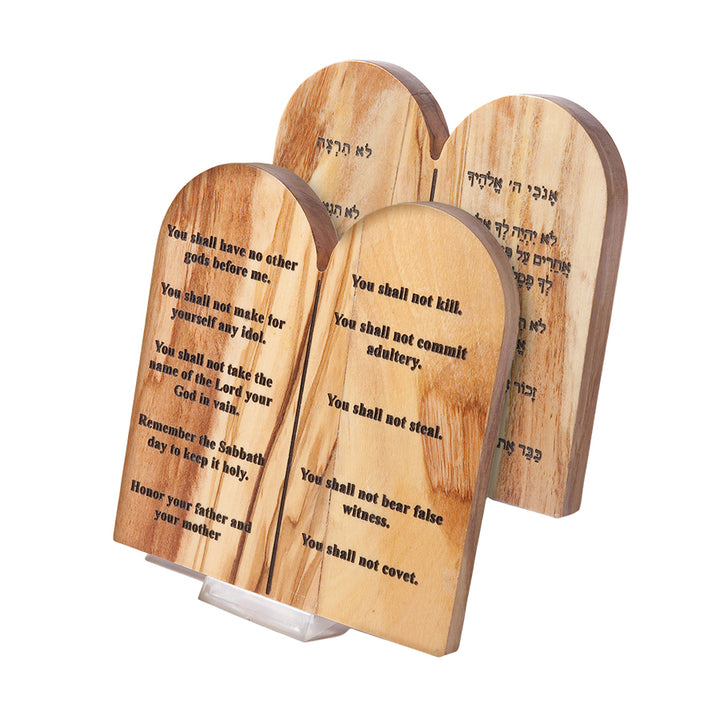 Olivewood Ten Commandments