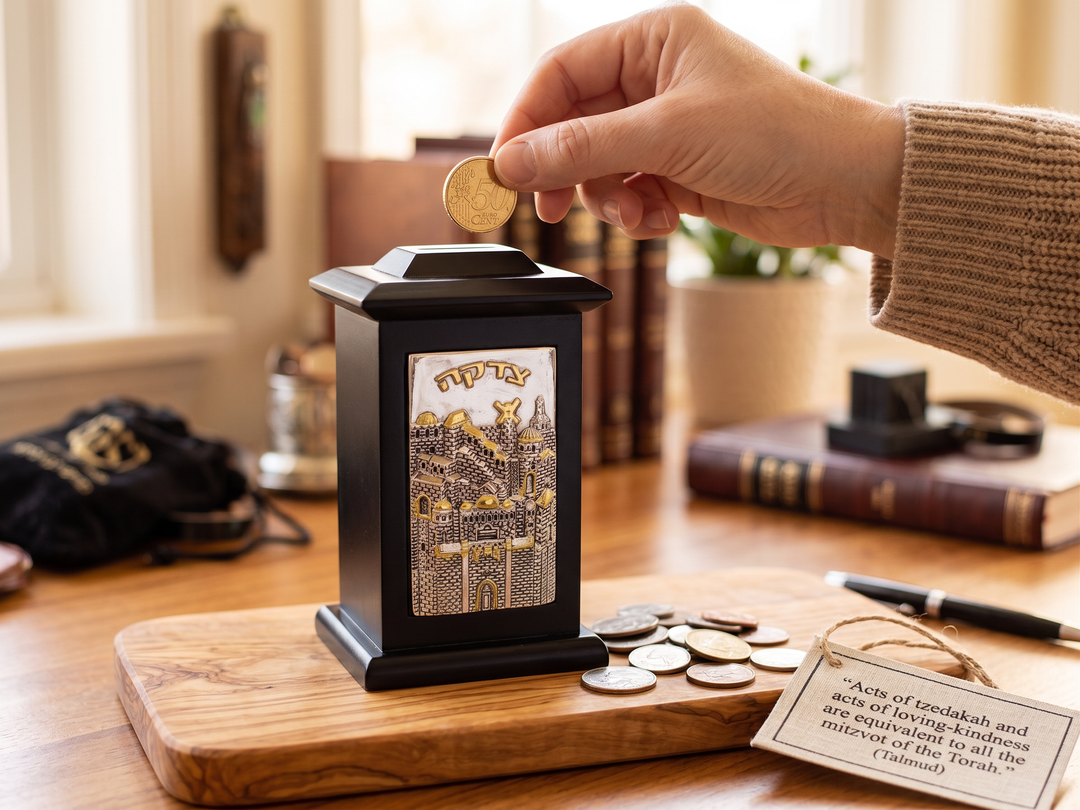 Tzedakah Box - Holy Land Gifts