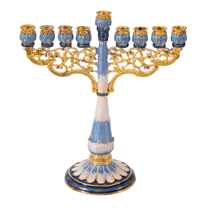 Filigree Hanukkiah - Holy Land Gifts