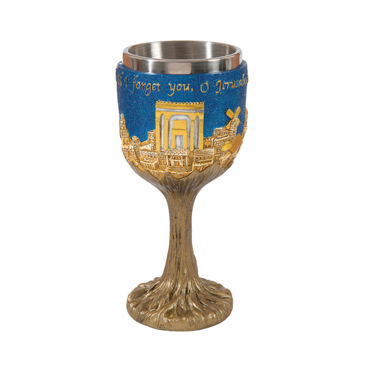 Psalm 137:5 Wine Cup - Holy Land Gifts