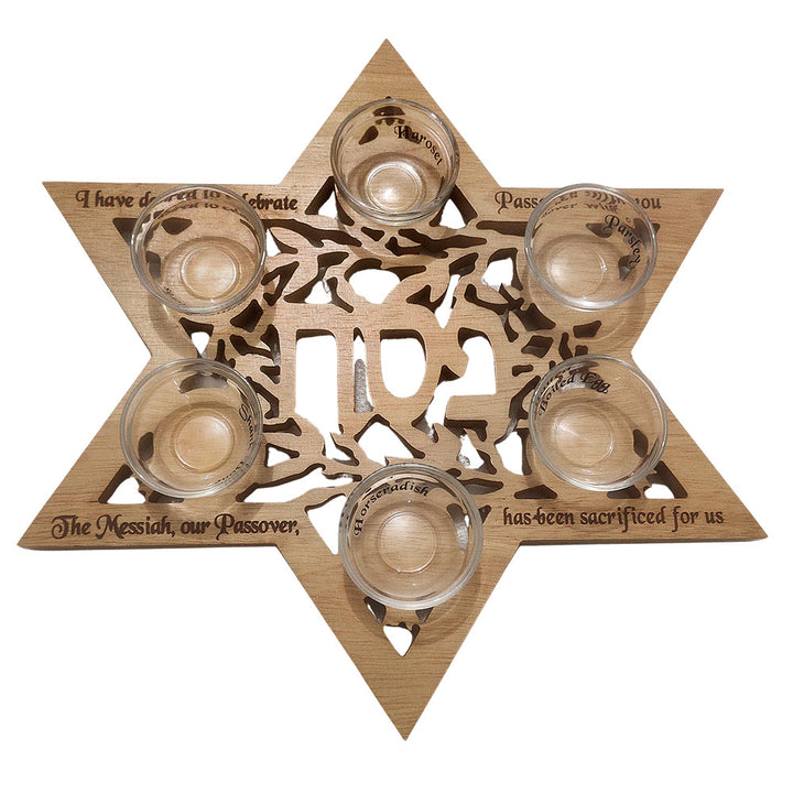 Star of David Passover Seder Plate