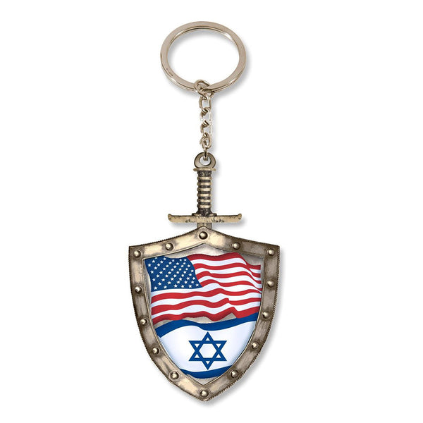 Allies Shield Keychain