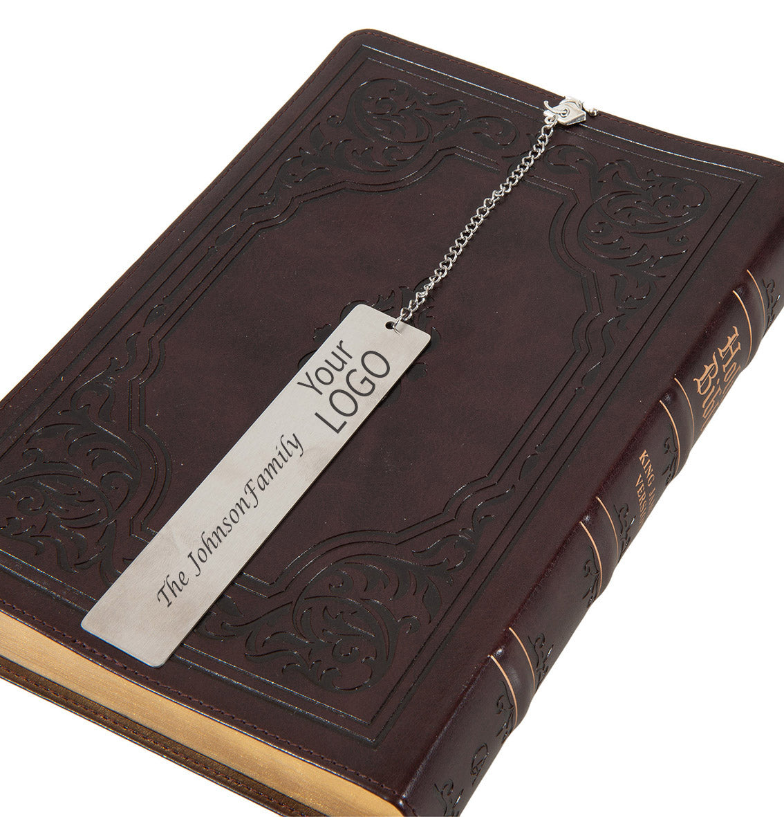 Customizable Bookmark with Chain