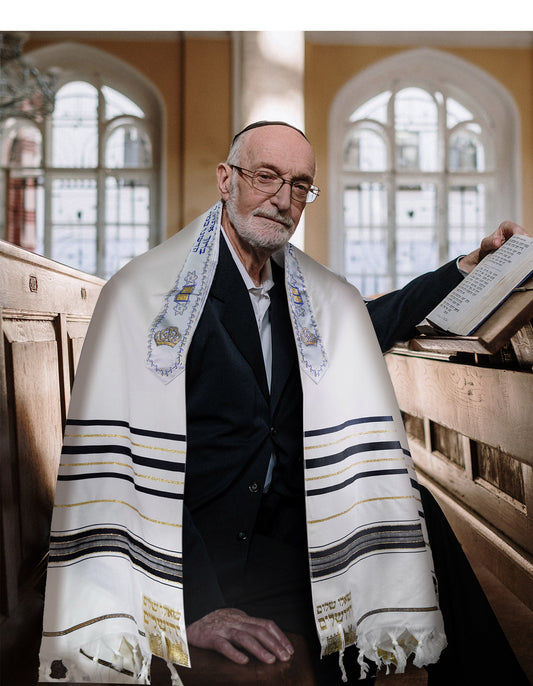 Black Prayer Shawl & Bag