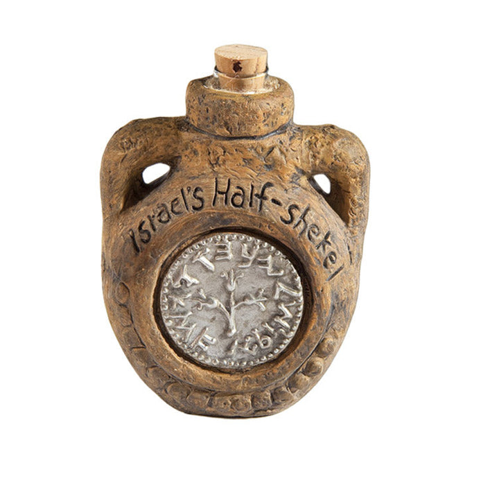 Half Shekel Anointing Flask