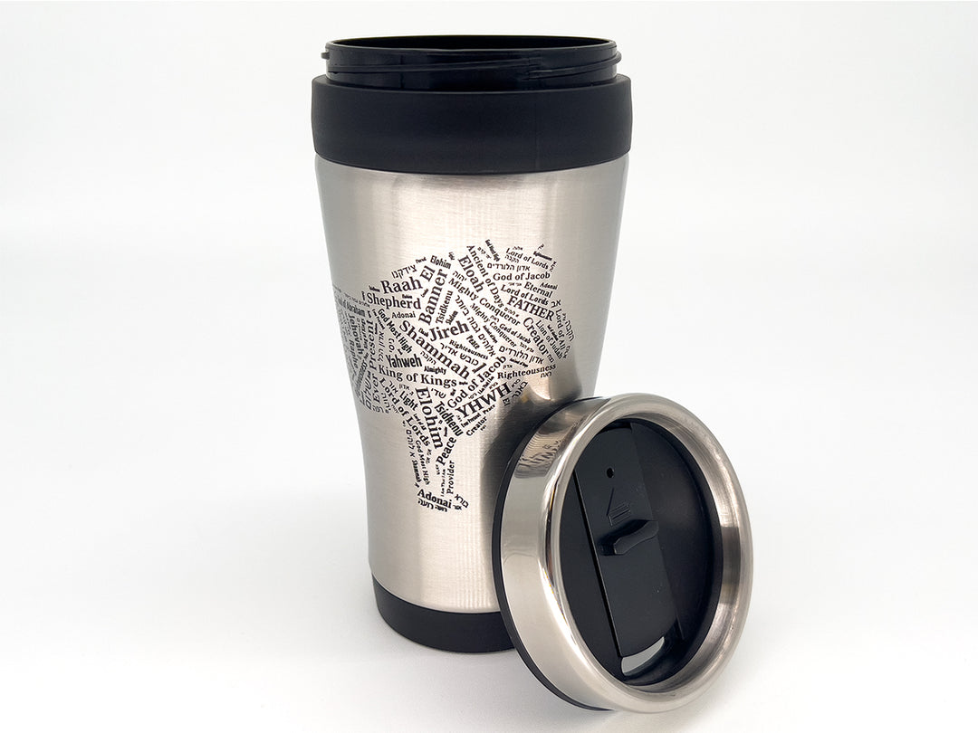 Names of God/Lion of Judah Travel Mug