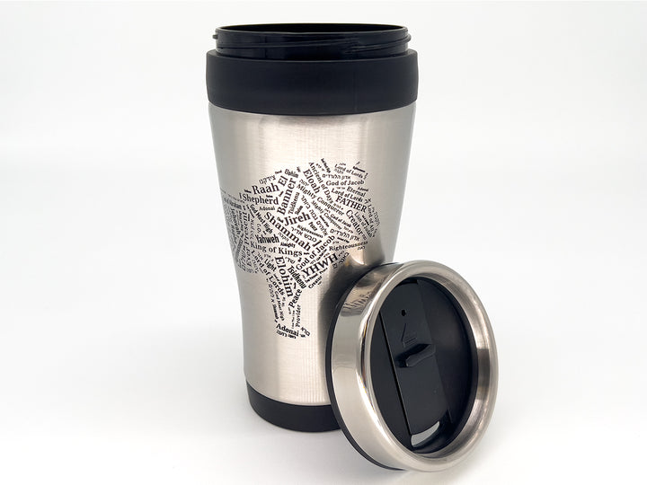Names of God/Lion of Judah Travel Mug