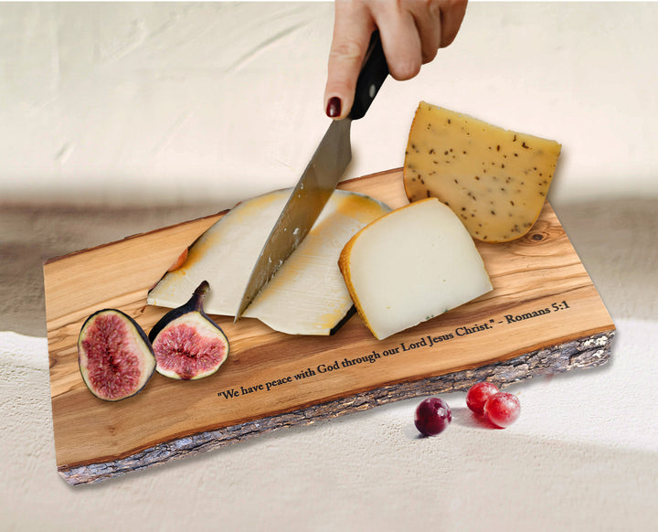 Romans 5:1 Charcuterie Board