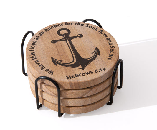 Anchor Coaster Set