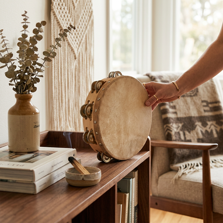Goatskin Tambourine - Holy Land Gifts
