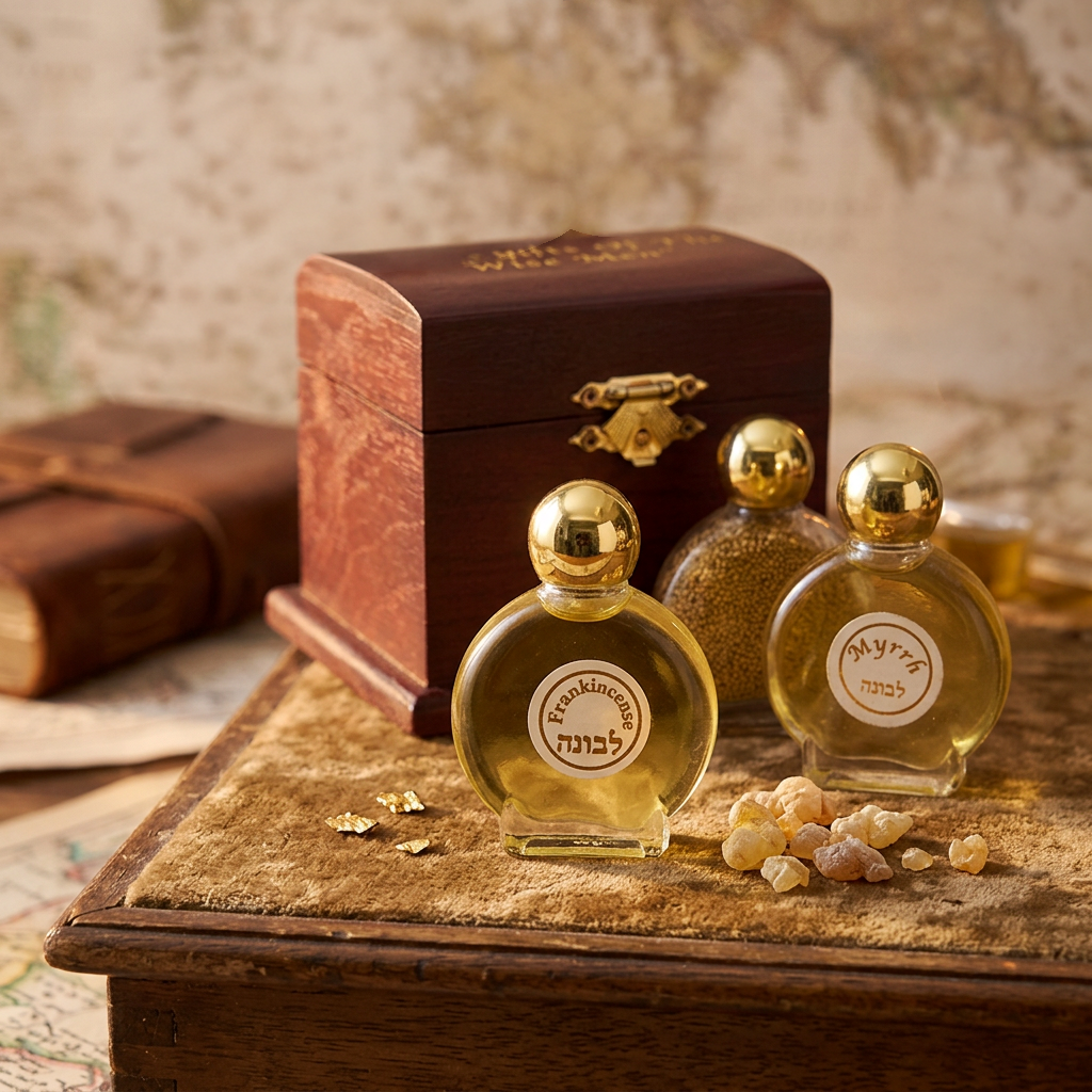 Gifts of the Wise Men Anointing Oil Box