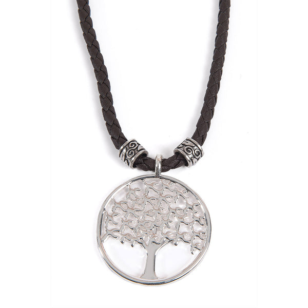 Tree of Life Braided Necklace - Holy Land Gifts