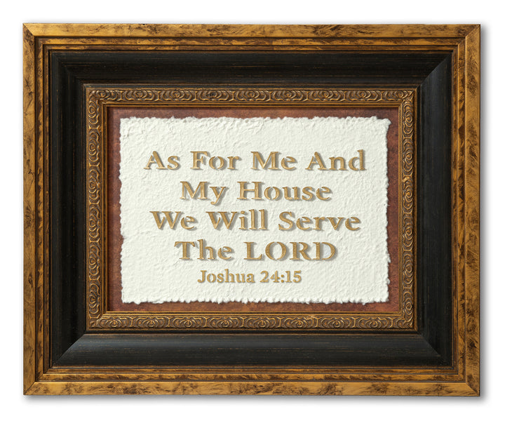 Joshua 24:15 Framed Wall Art