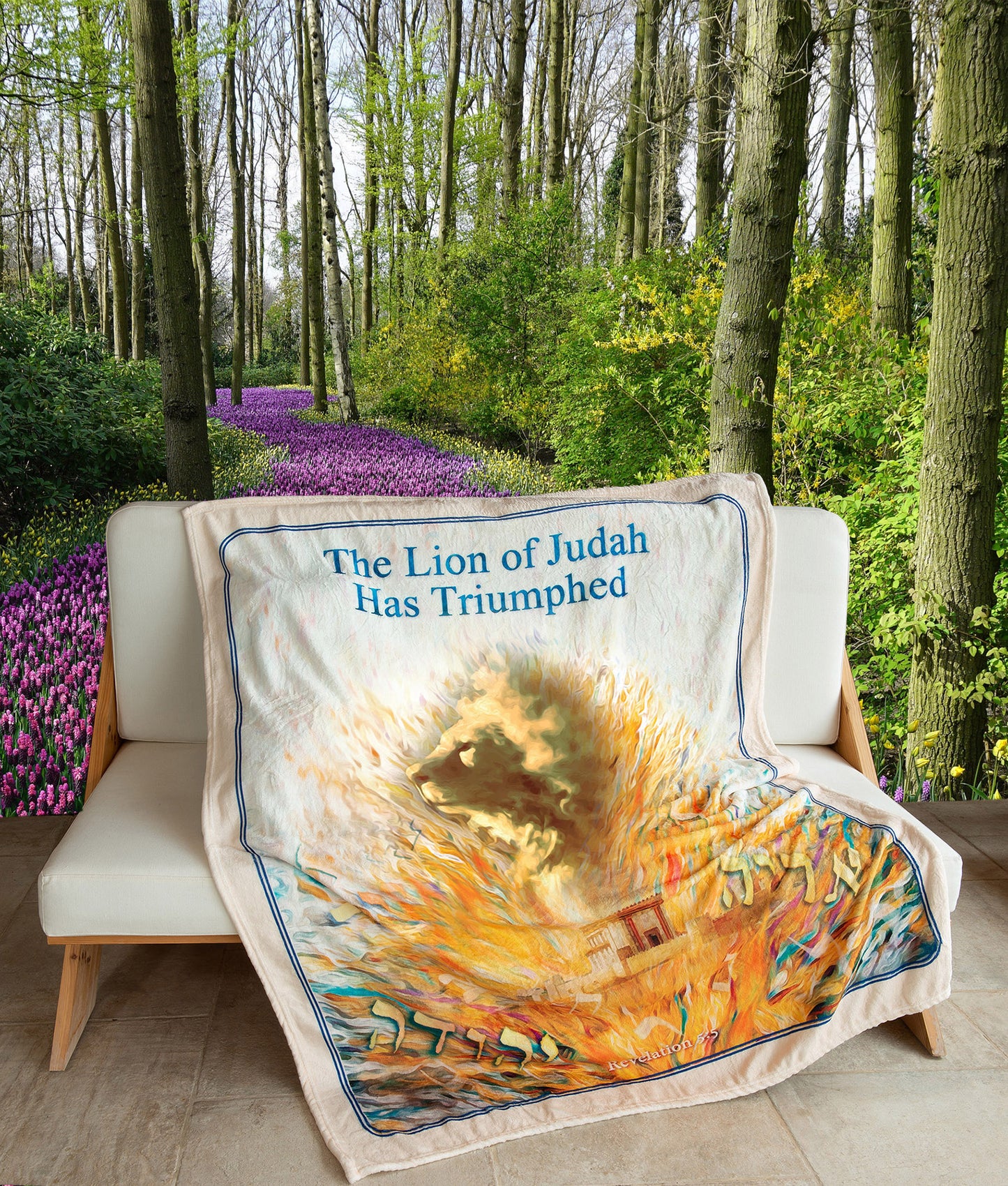 Lion of Judah Plush Blanket