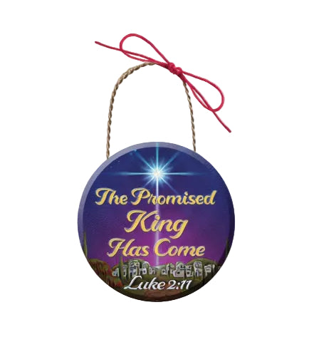 The Promised King Resin Christmas Ornament - Holy Land Gifts