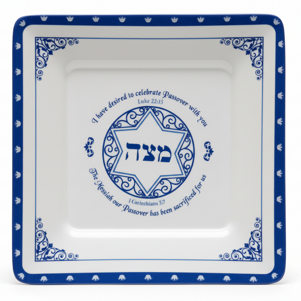 The Fulfilled Passover Matzah Tray