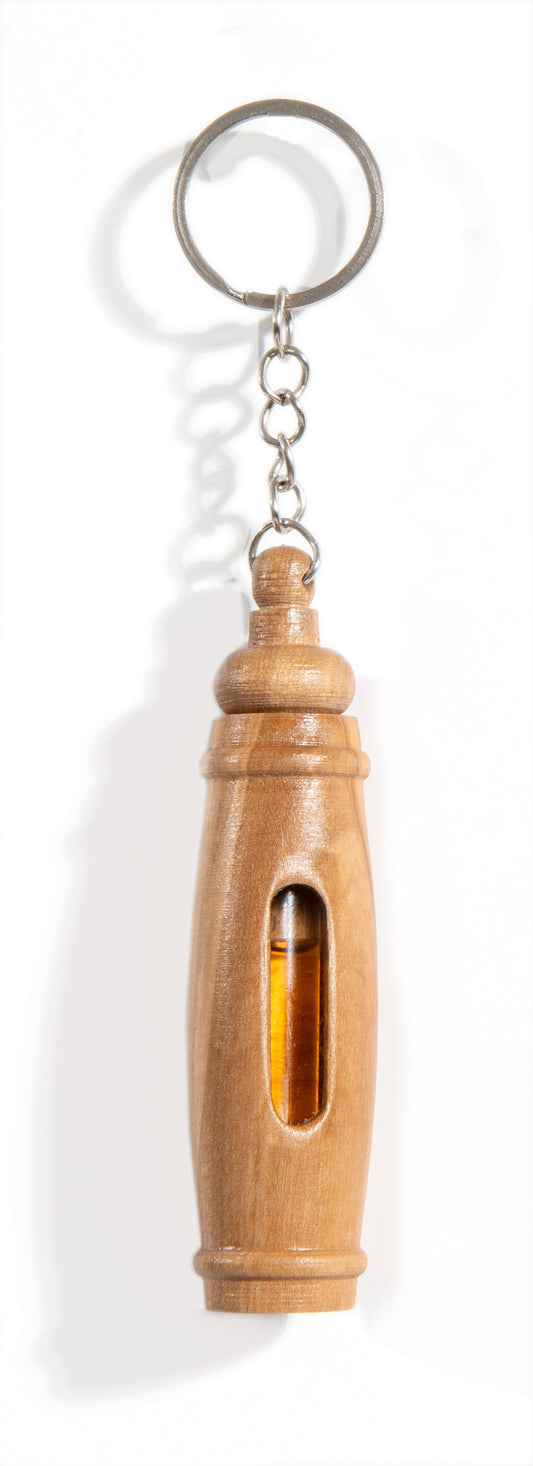 Olivewood Anointing Oil Keychain