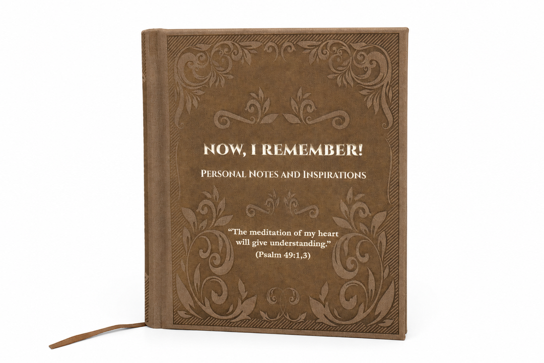 Now, I Remember Journal - Holy Land Gifts
