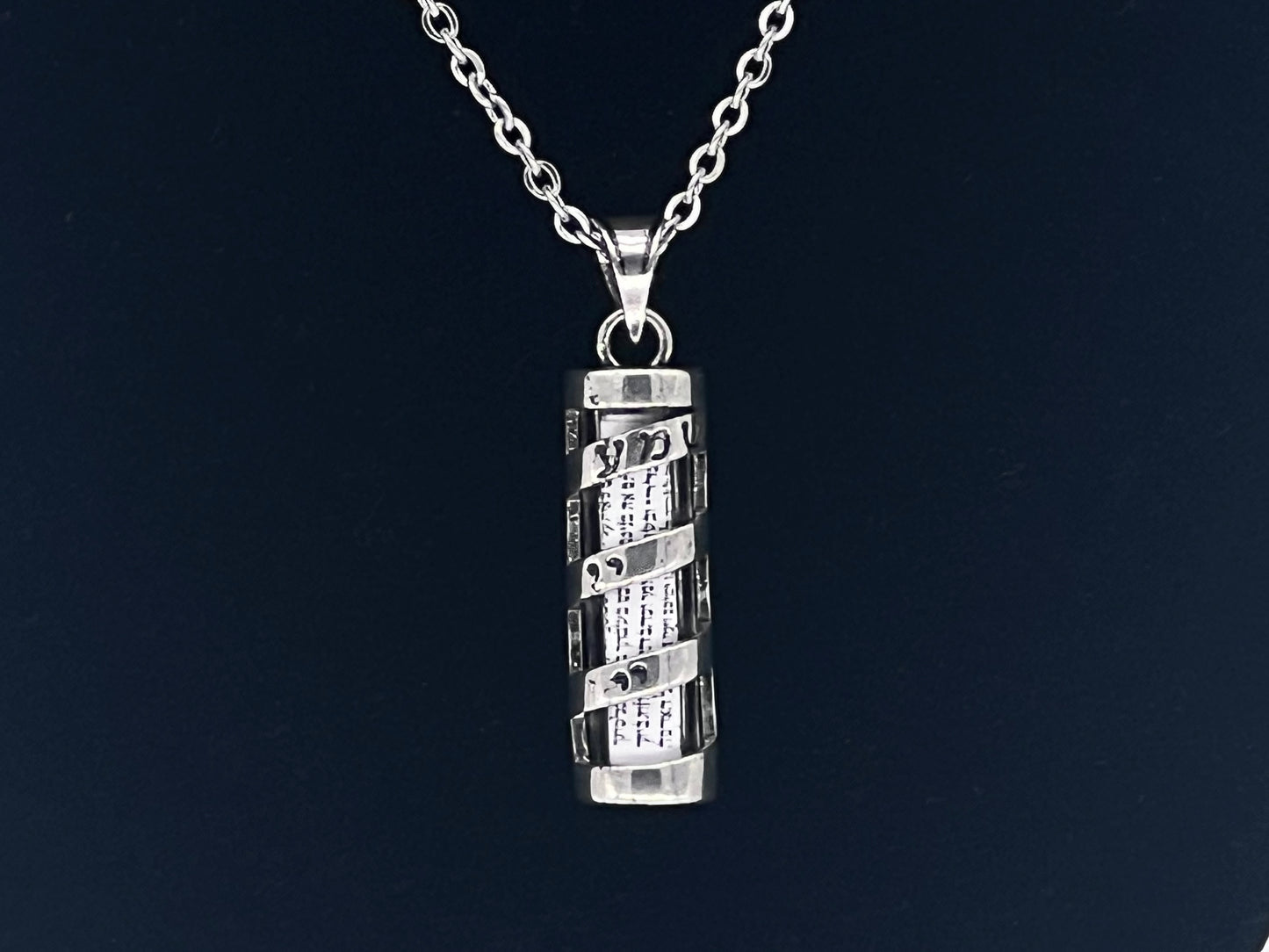 Shema Mezuzah Necklace