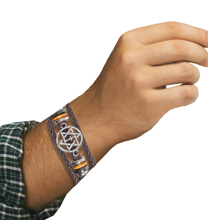 Star of David & Cross - Bracelet