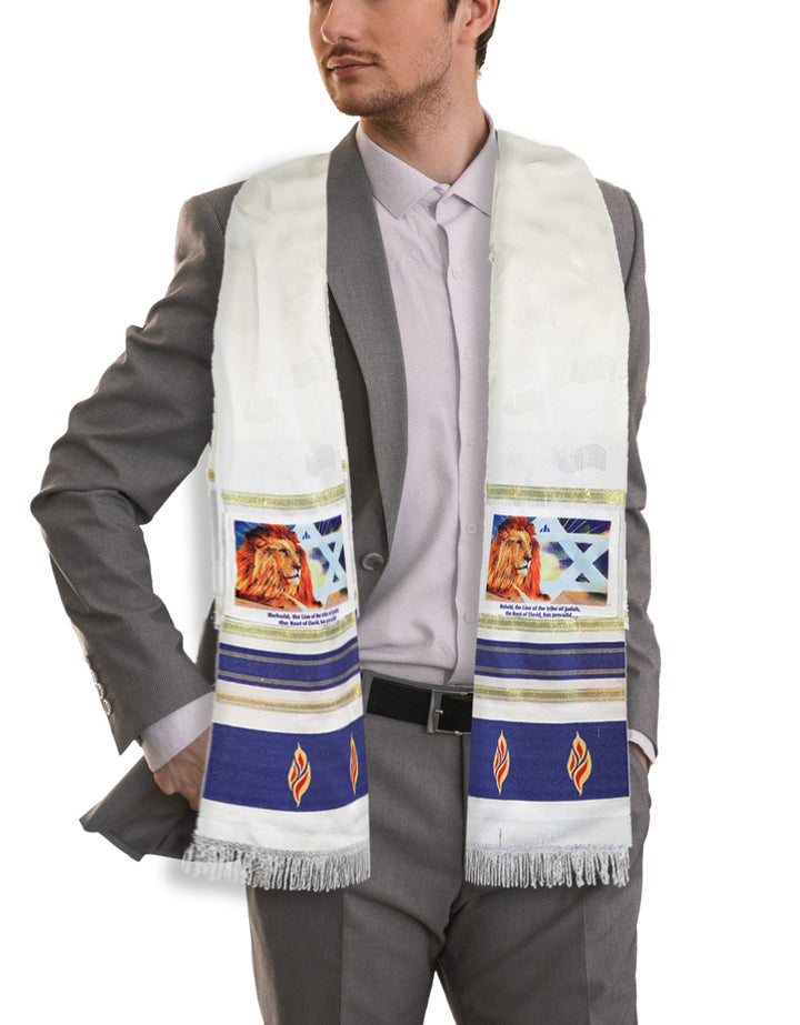 Lion of Judah Prayer Scarf
