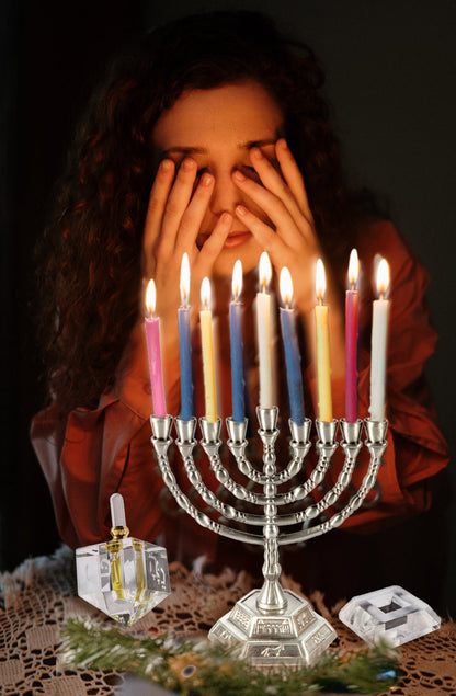 Tribes Hanukkiah