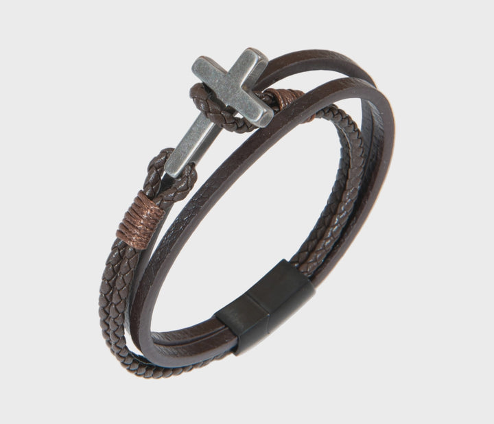 Anchor of the Cross Men's Bracelet