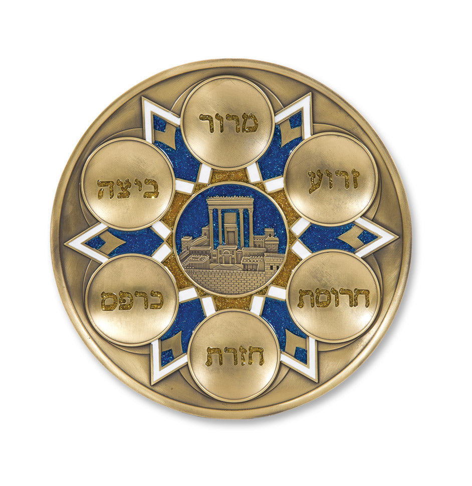 If I Forget Jerusalem Passover Plate