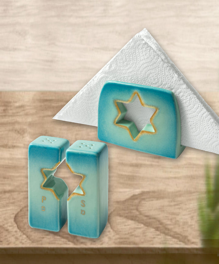 Ceramic Tableware Set with Star of David