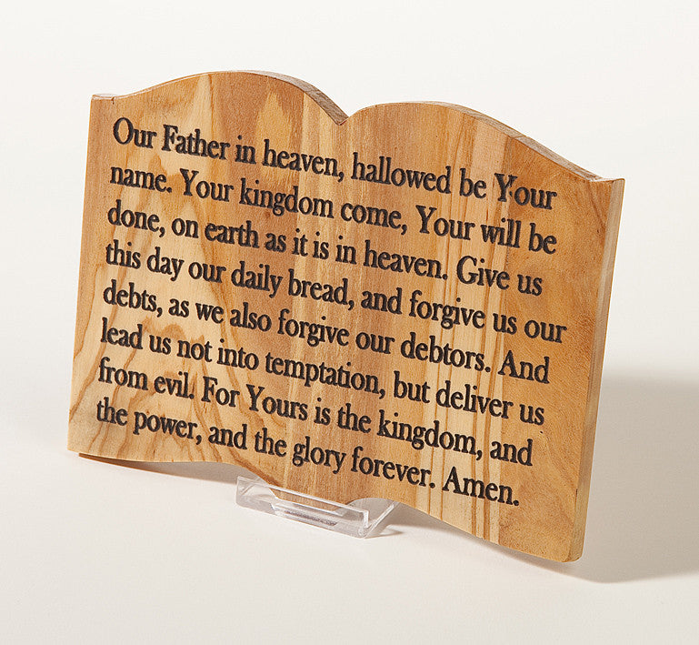 Olivewood Lord's Prayer