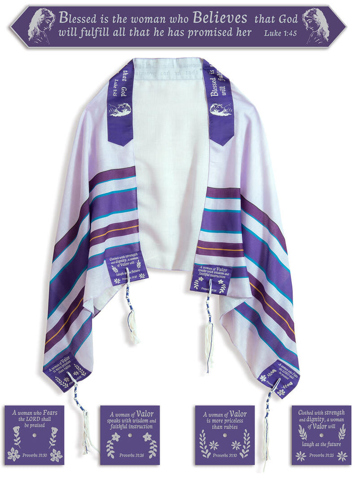 Woman of Valor Prayer Shawl