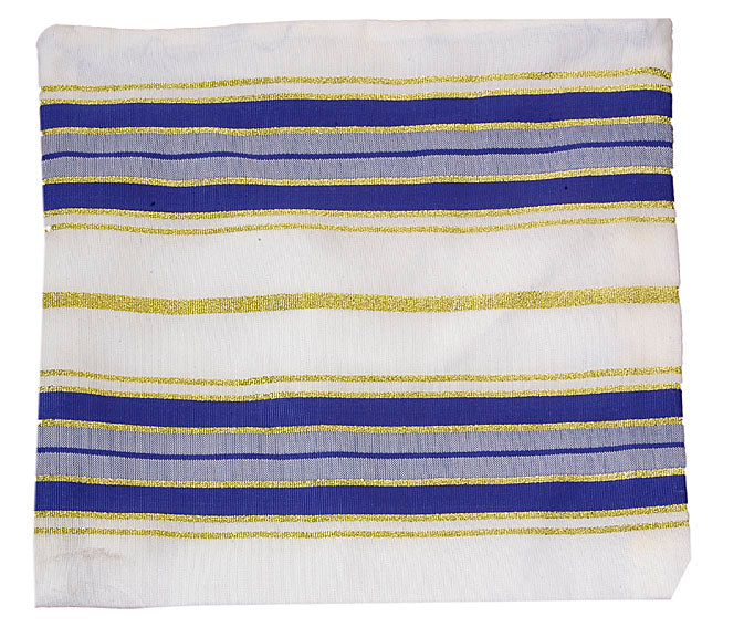 Blue Acrylic Tallit Bag