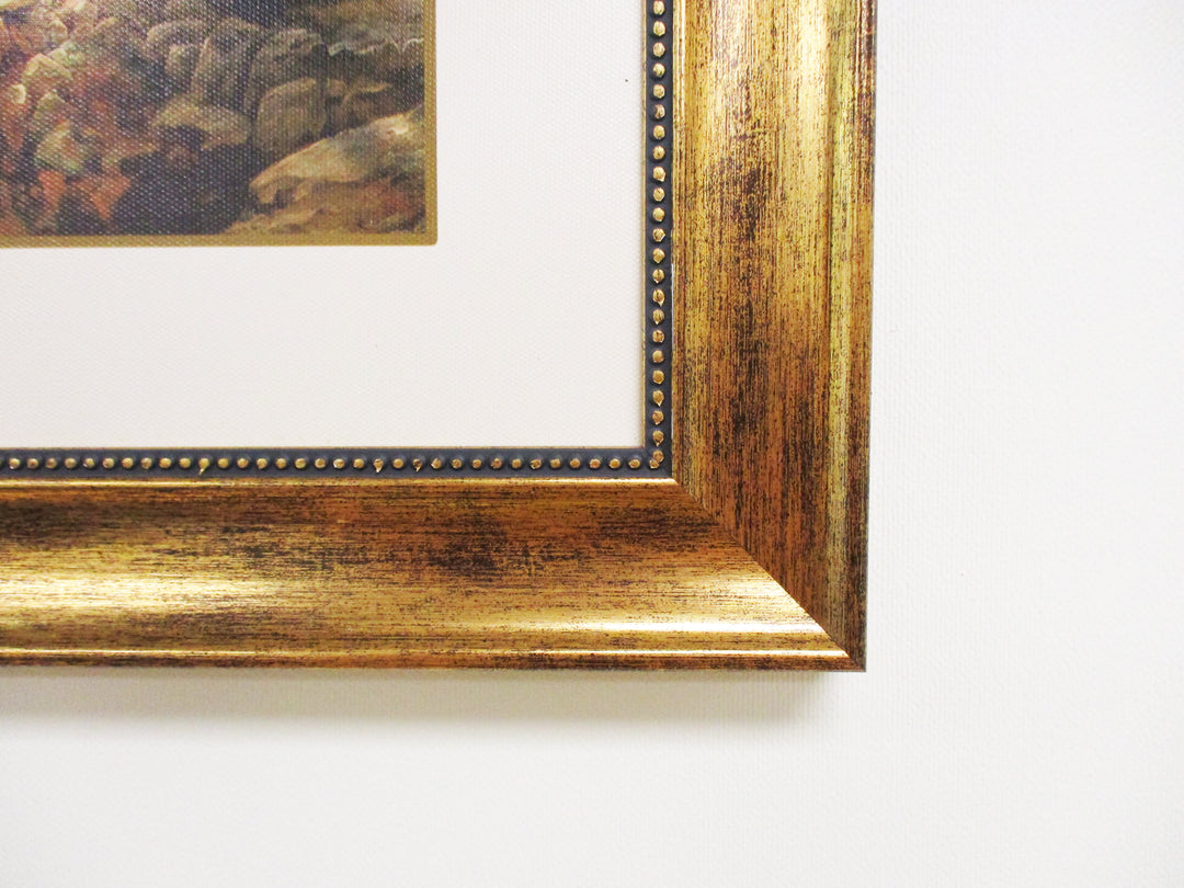 Going Up to Jerusalem Framed Canvas