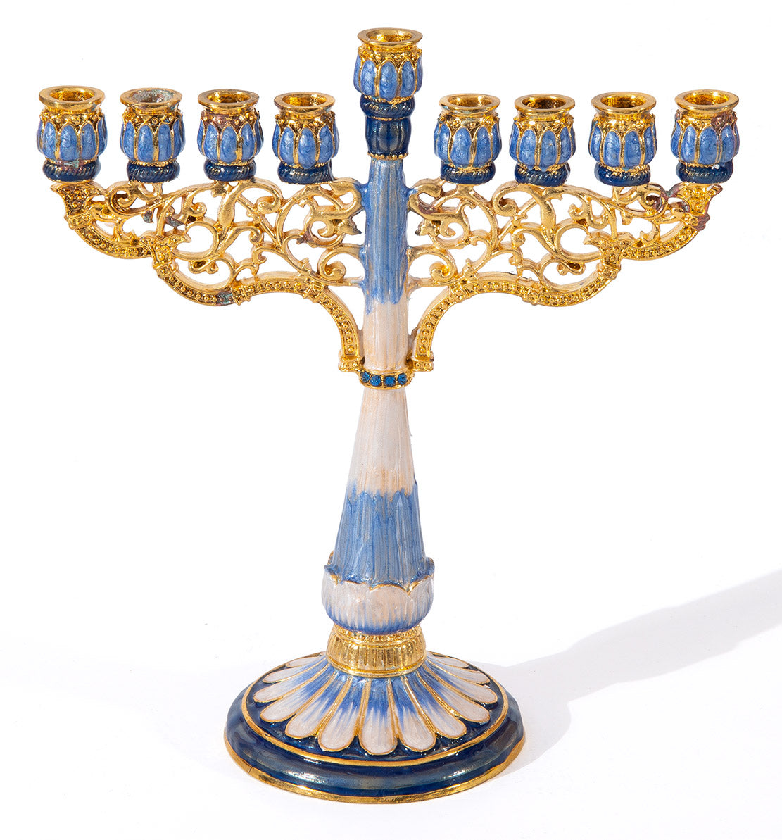 Filigree Hanukkiah