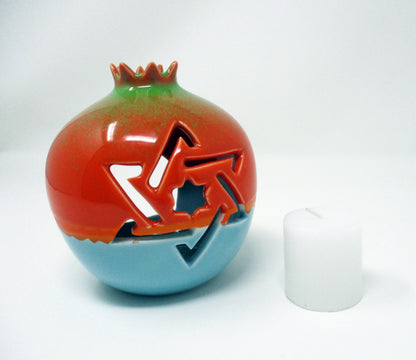 Pomegranate Tealight Candle Holder