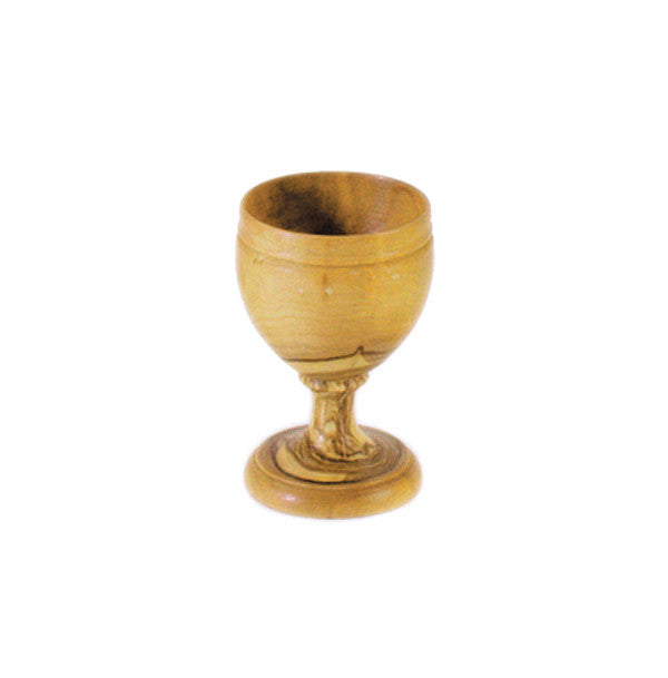 Medium Olivewood Wine Cup - Holy Land Gifts