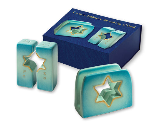 Ceramic Tableware Set with Star of David