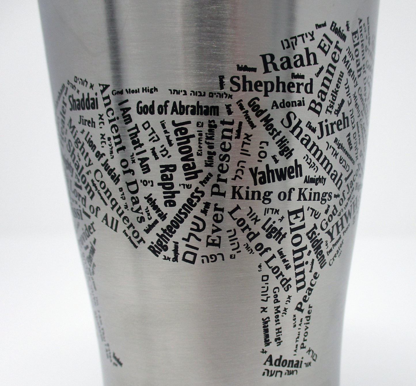 Names of God/Lion of Judah Travel Mug