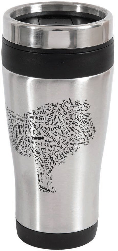 Names of God/Lion of Judah Travel Mug