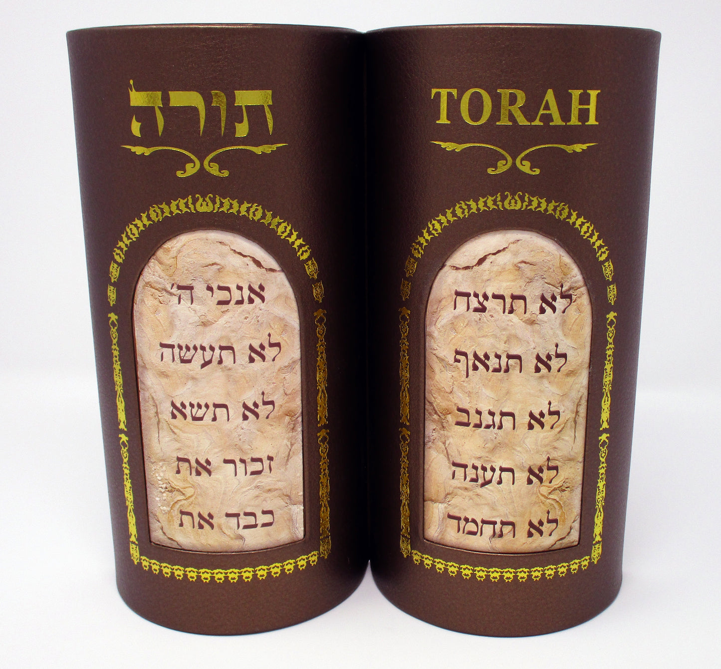 Torah Scroll in Leather Case