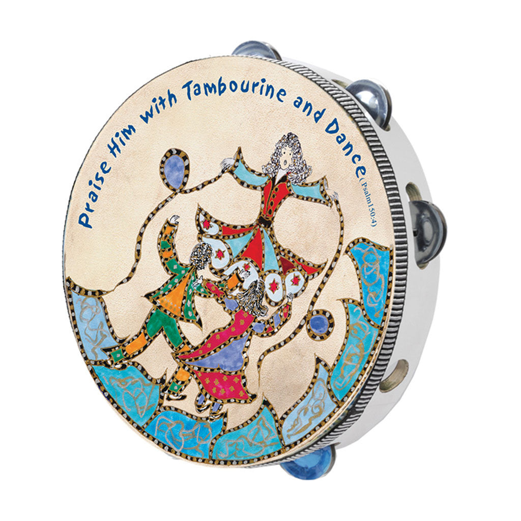 Tambourine Psalm 150 - Holy Land Gifts