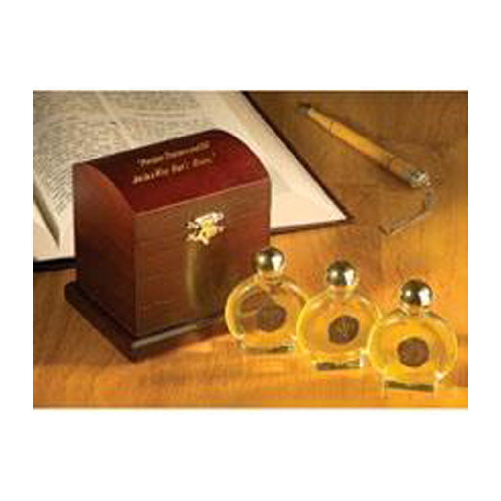 "Precious Treasures and Oil" Anointing Oil Gift Box - Holy Land Gifts