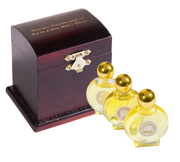 Precious Treasures Anointing Oil Gift Box - Holy Land Gifts