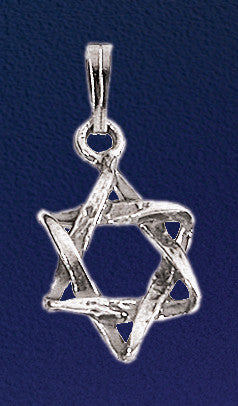 Intertwined Star of David Necklace - Holy Land Gifts