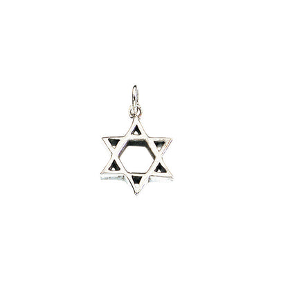 Modern Minimalist Star of David Necklace - Holy Land Gifts