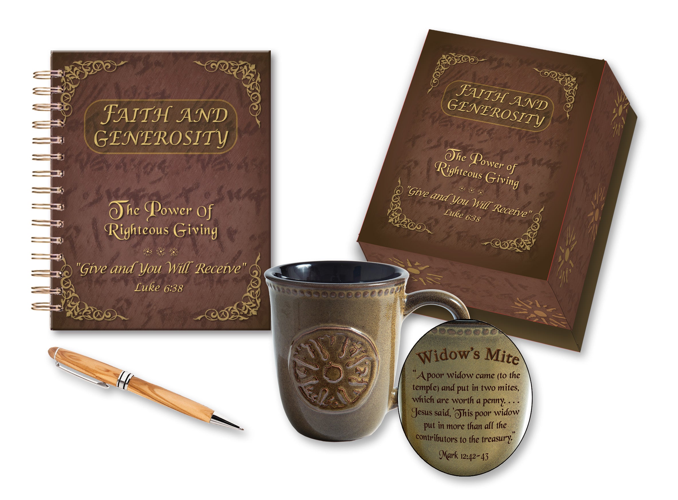 Faith and Generosity Box Set Holy Land Gifts