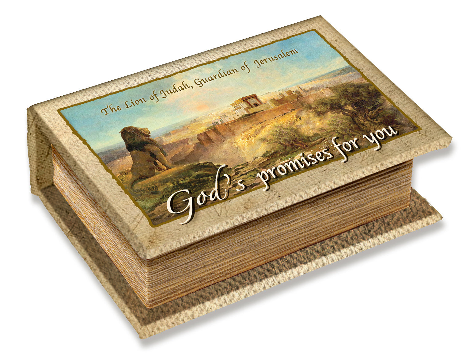 God's Promises Box - Lion of Judah – Holy Land Gifts
