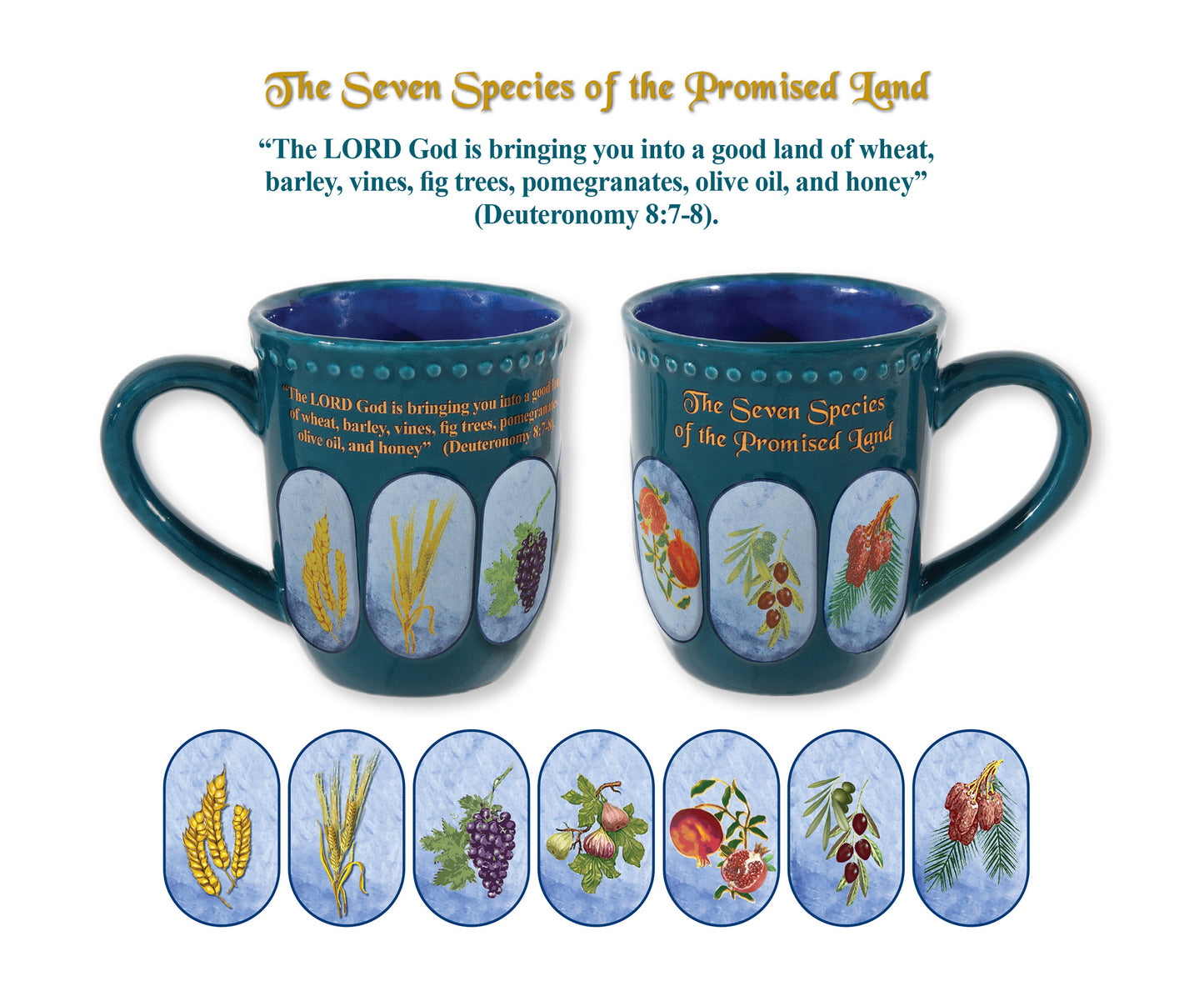 Seven Species of the Promised Land Mug
